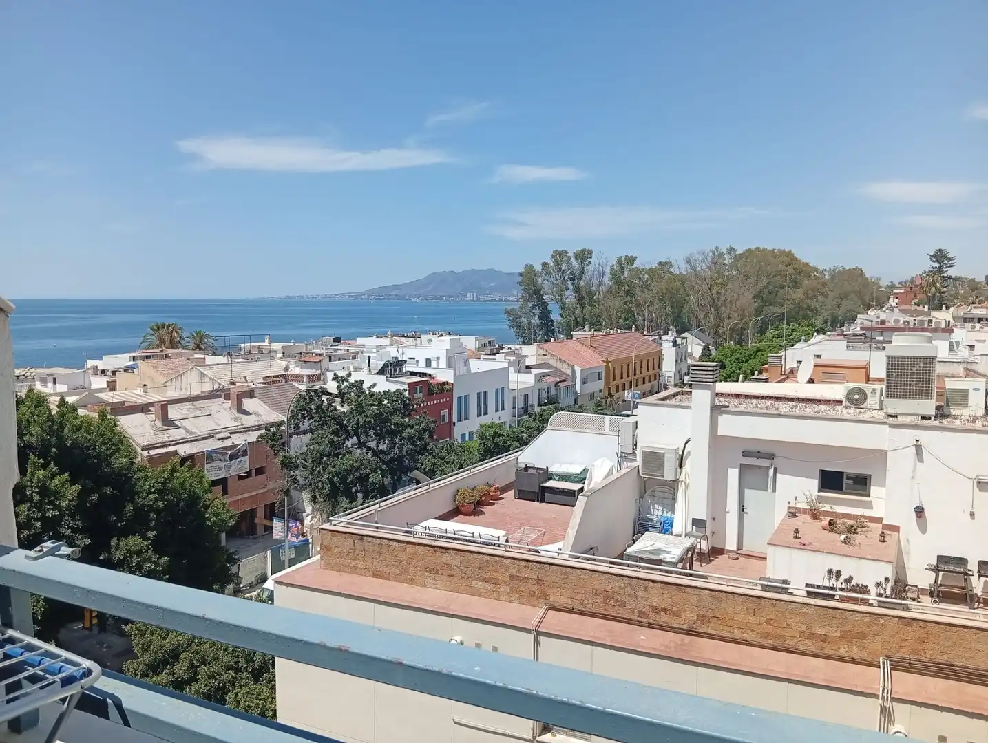 Exterior view of Flat for rent in Málaga  with Air Conditioner, Terrace and Furnished