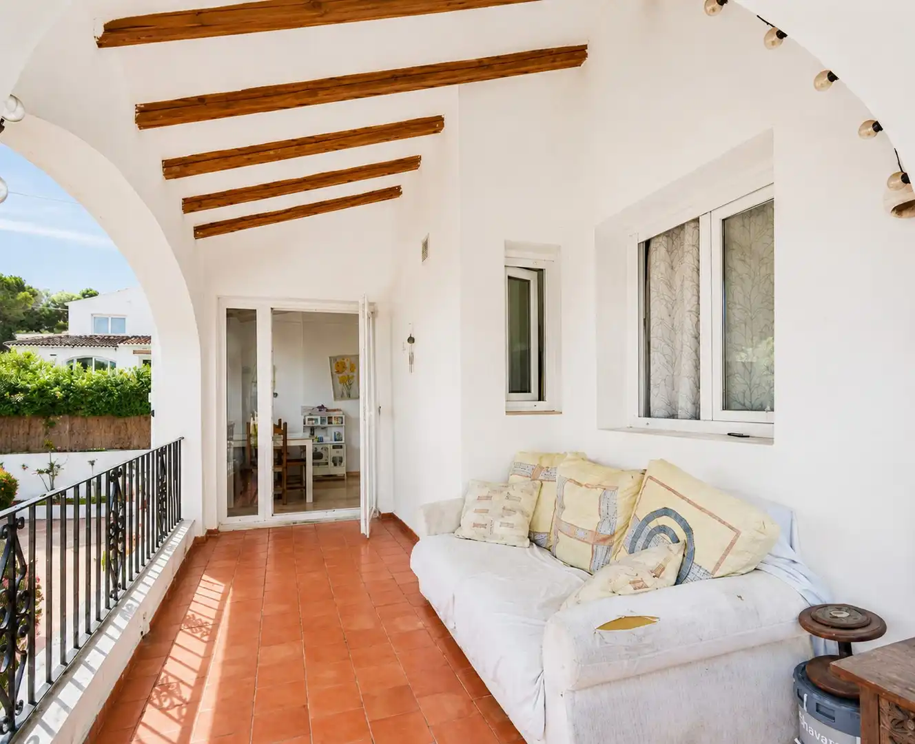 Living room of Houses for sale in Jávea / Xàbia  with Air Conditioner, Heating and Private garden