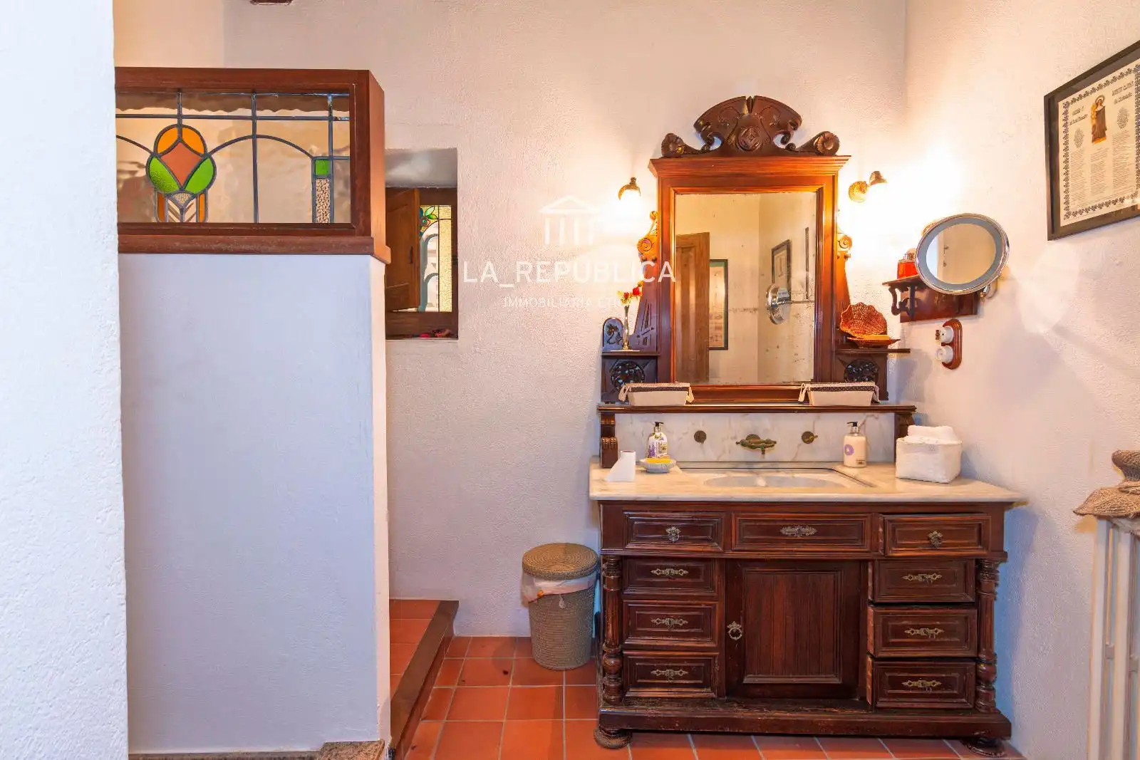 Baño de Casa o chalet en venta en Sils con Calefacción, Jardín privado y Terraza