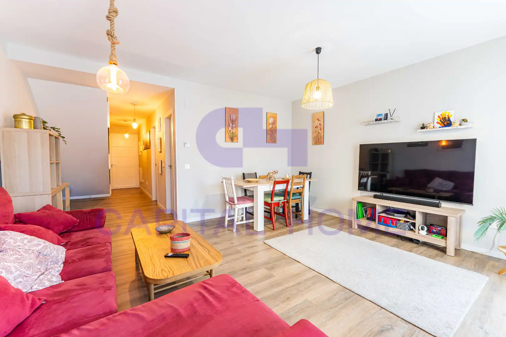 Sala de estar de Dúplex en venta en Navalcarnero con Calefacción, Trastero y Amueblado