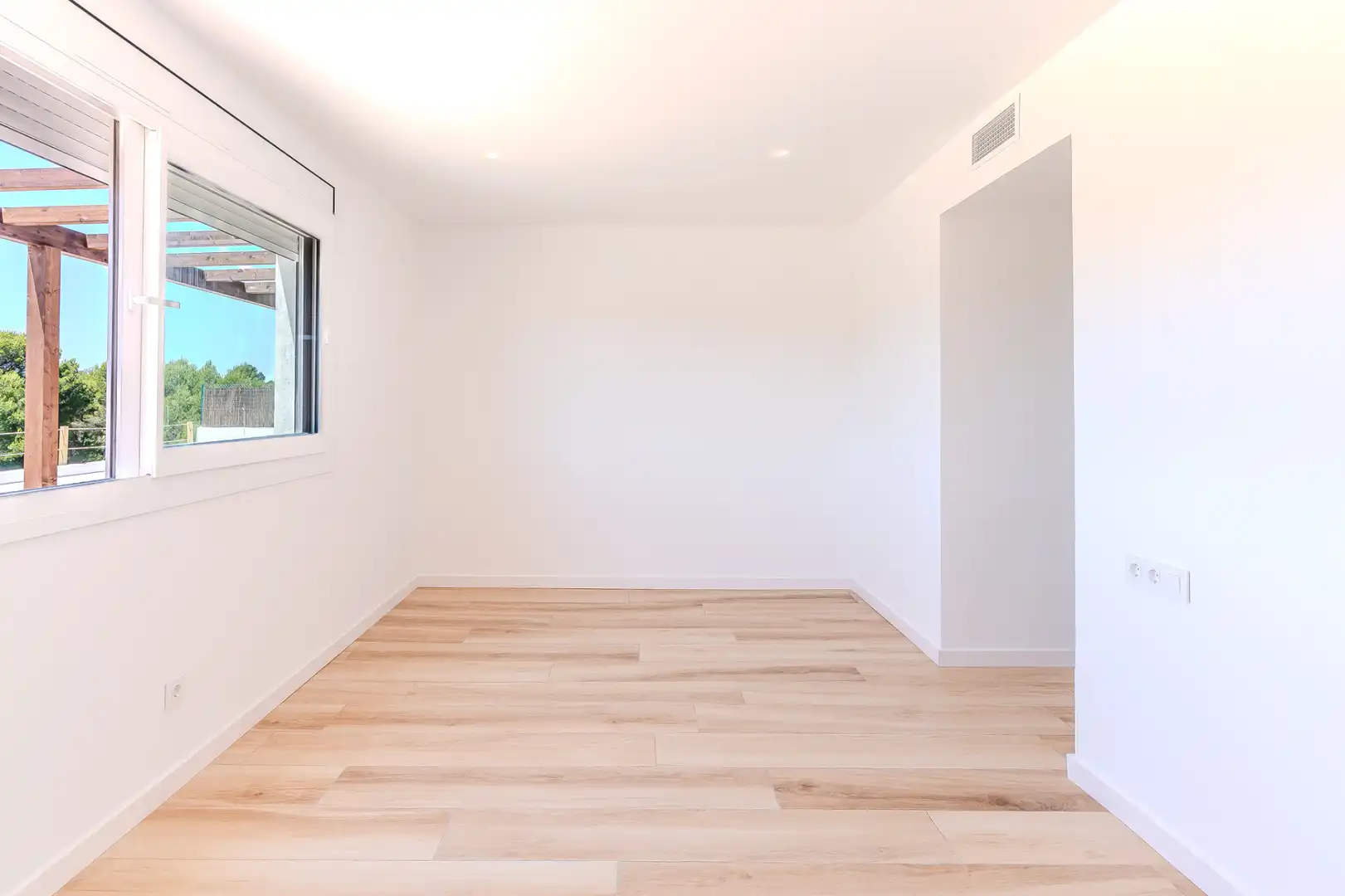 Schlafzimmer von Haus oder Chalet zum Verkauf in L'Ametlla de Mar  mit Klimaanlage, Heizung und Privatgarten