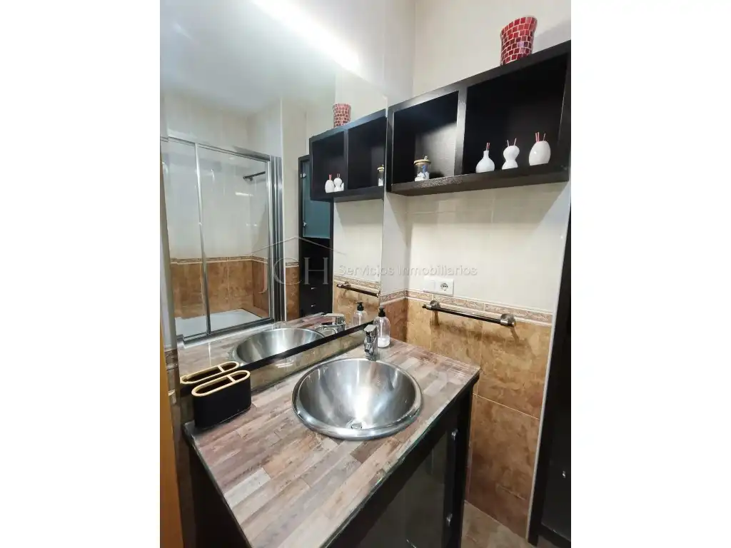 Badezimmer von Wohnungen zum Verkauf in Mijas mit Klimaanlage, Möbliert und Ofen