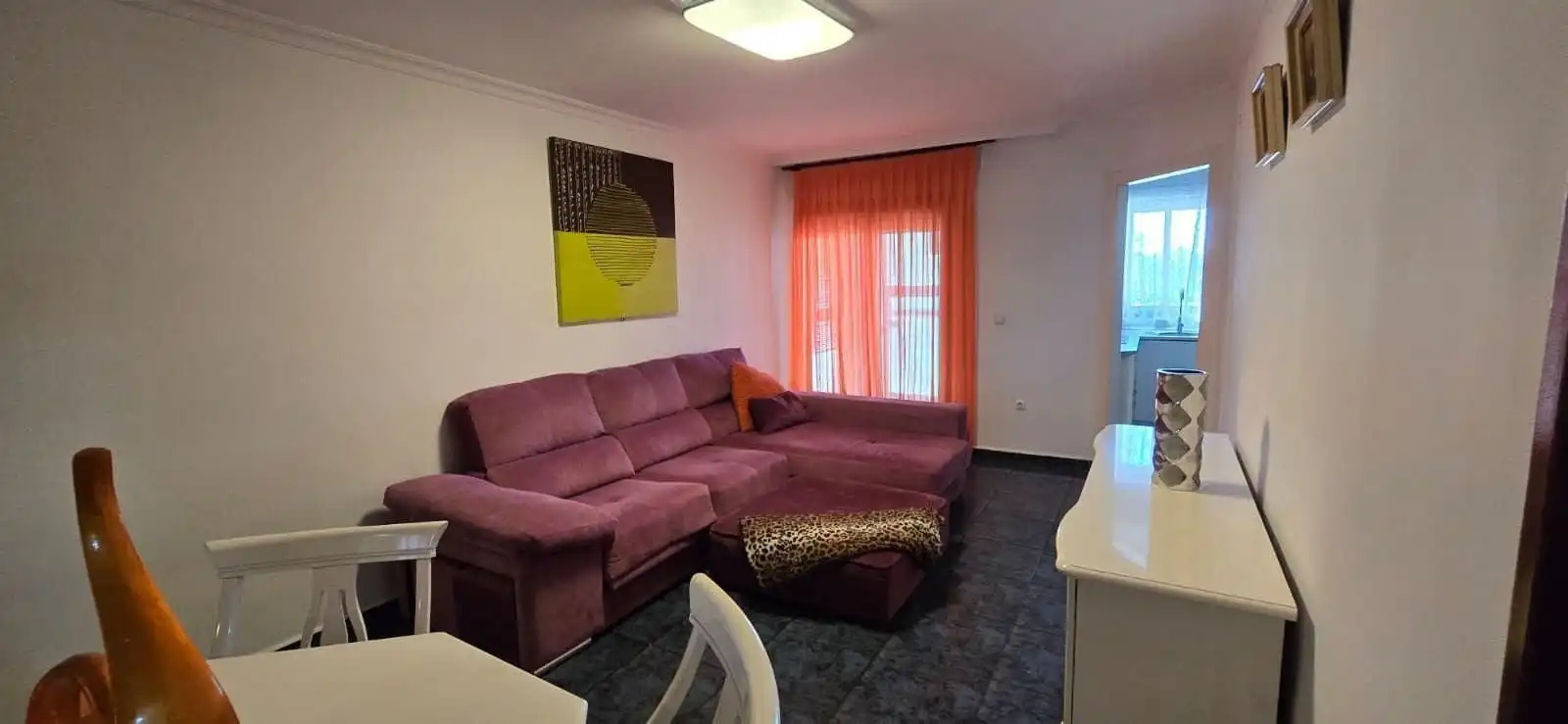 Wohnzimmer von Wohnung zur Miete in Puertollano mit Klimaanlage, Terrasse und Möbliert