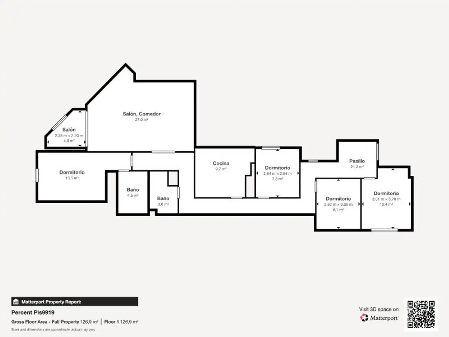 Wohnung zum Verkauf in Valencia mit Klimaanlage und Privatgarten