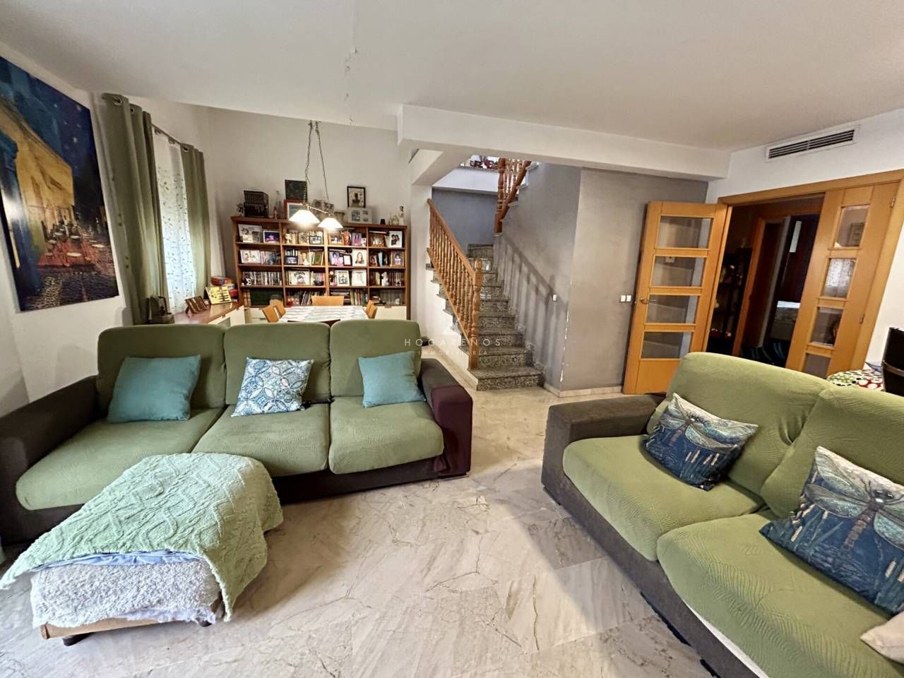 Sala d'estar de Dúplex en venda en Mataró amb Aire condicionat, Terrassa i Balcó