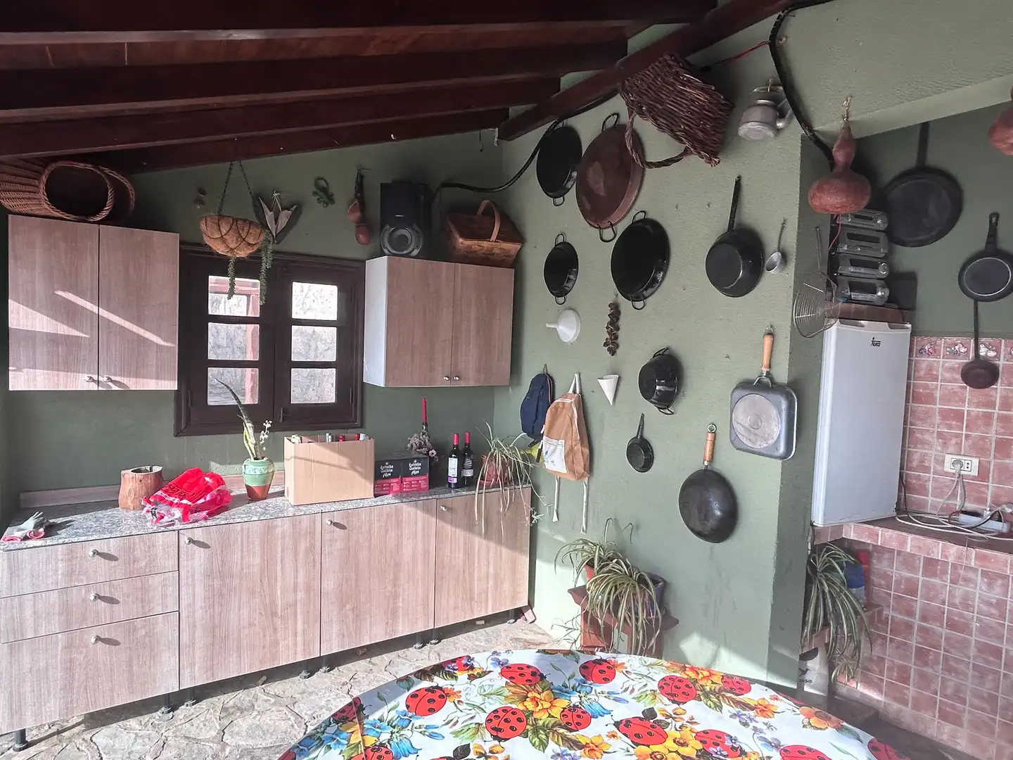 Cuina de Casa o xalet en venda en Granadilla de Abona amb Terrassa, Traster i Rentadora