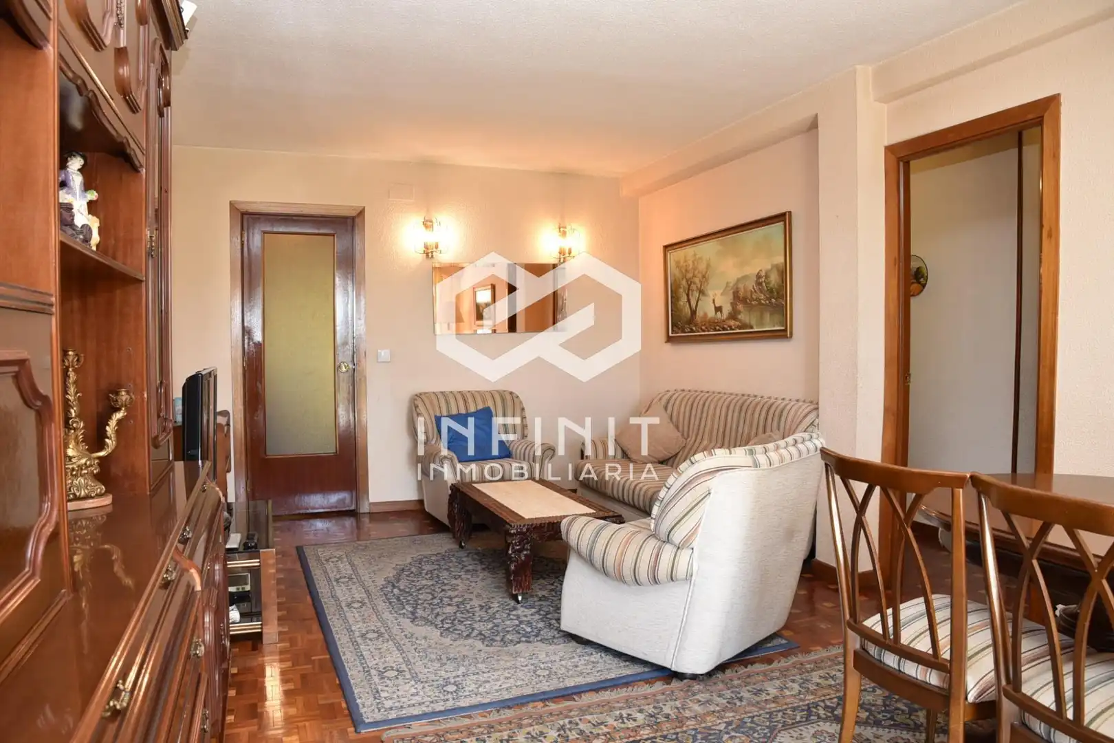 Sala d'estar de Pis en venda en Alcalá de Henares amb Aire condicionat, Calefacció i Terrassa