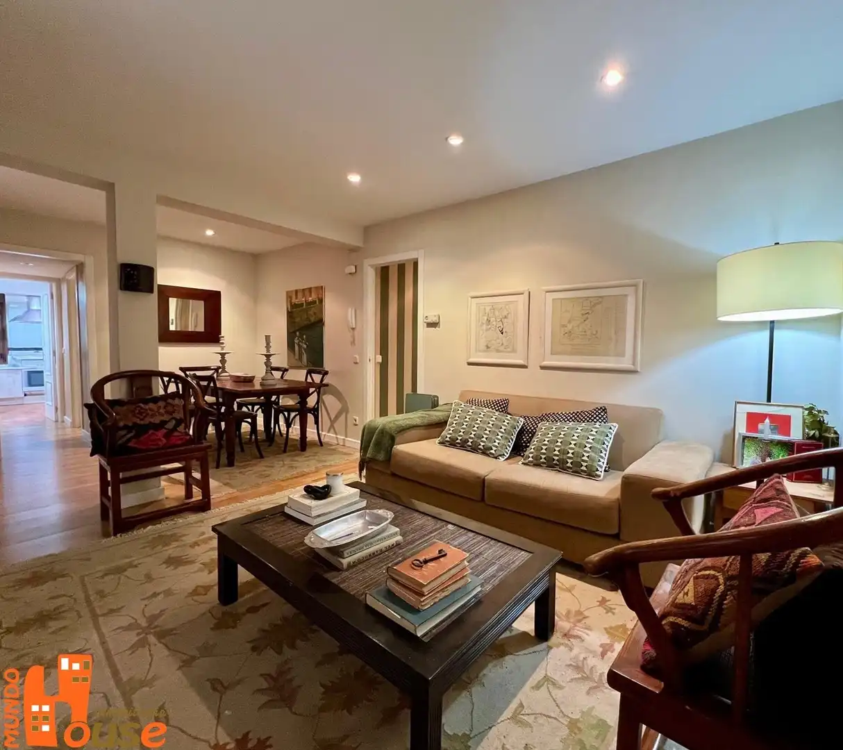 Living room of Flat for sale in Real Sitio de San Ildefonso  with Heating