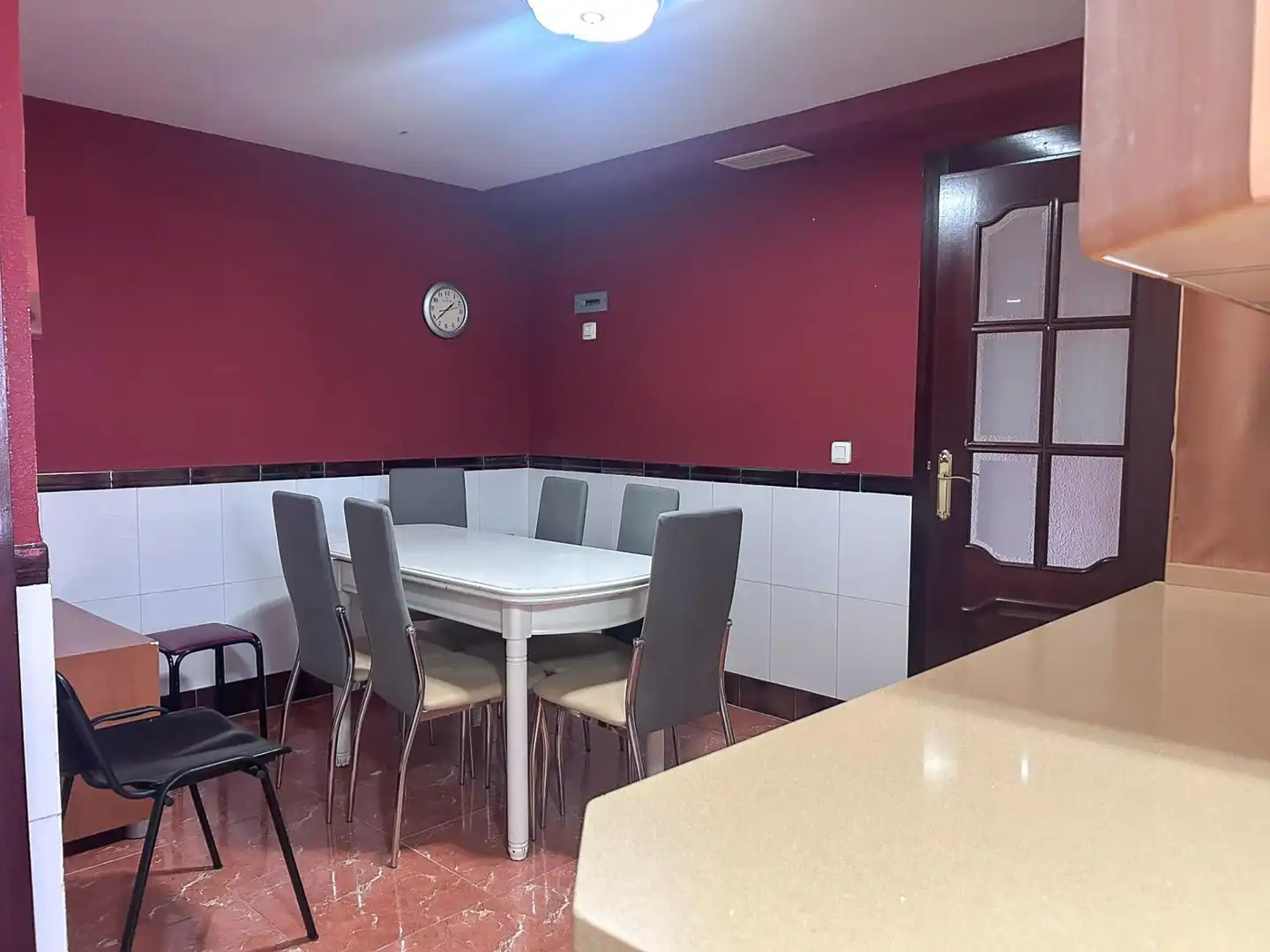 Esszimmer von Wohnung zur Miete in Sevilla mit Klimaanlage, Terrasse und Möbliert