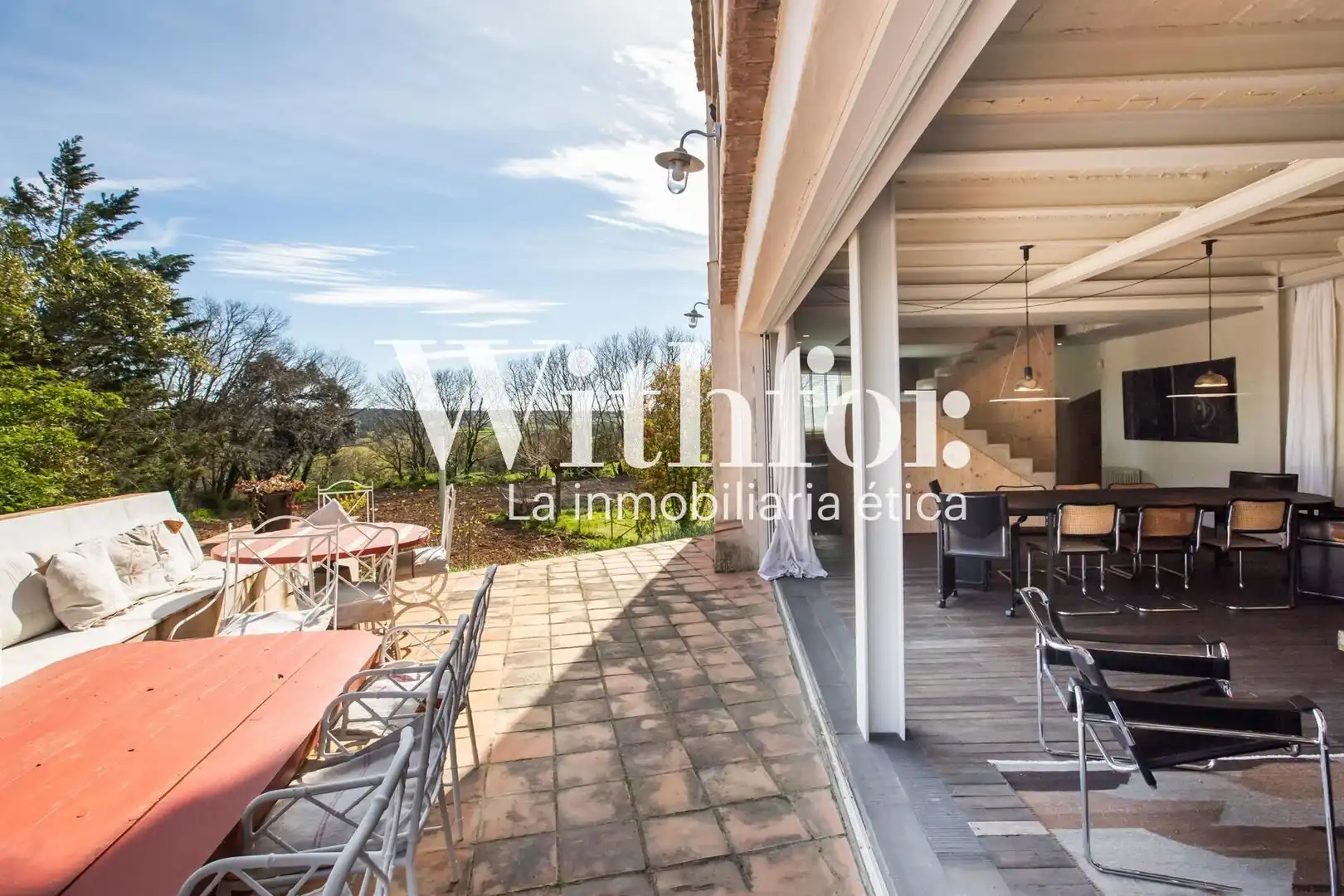 Terraza de Casa o chalet en venta en La Pera con Calefacción, Jardín privado y Terraza