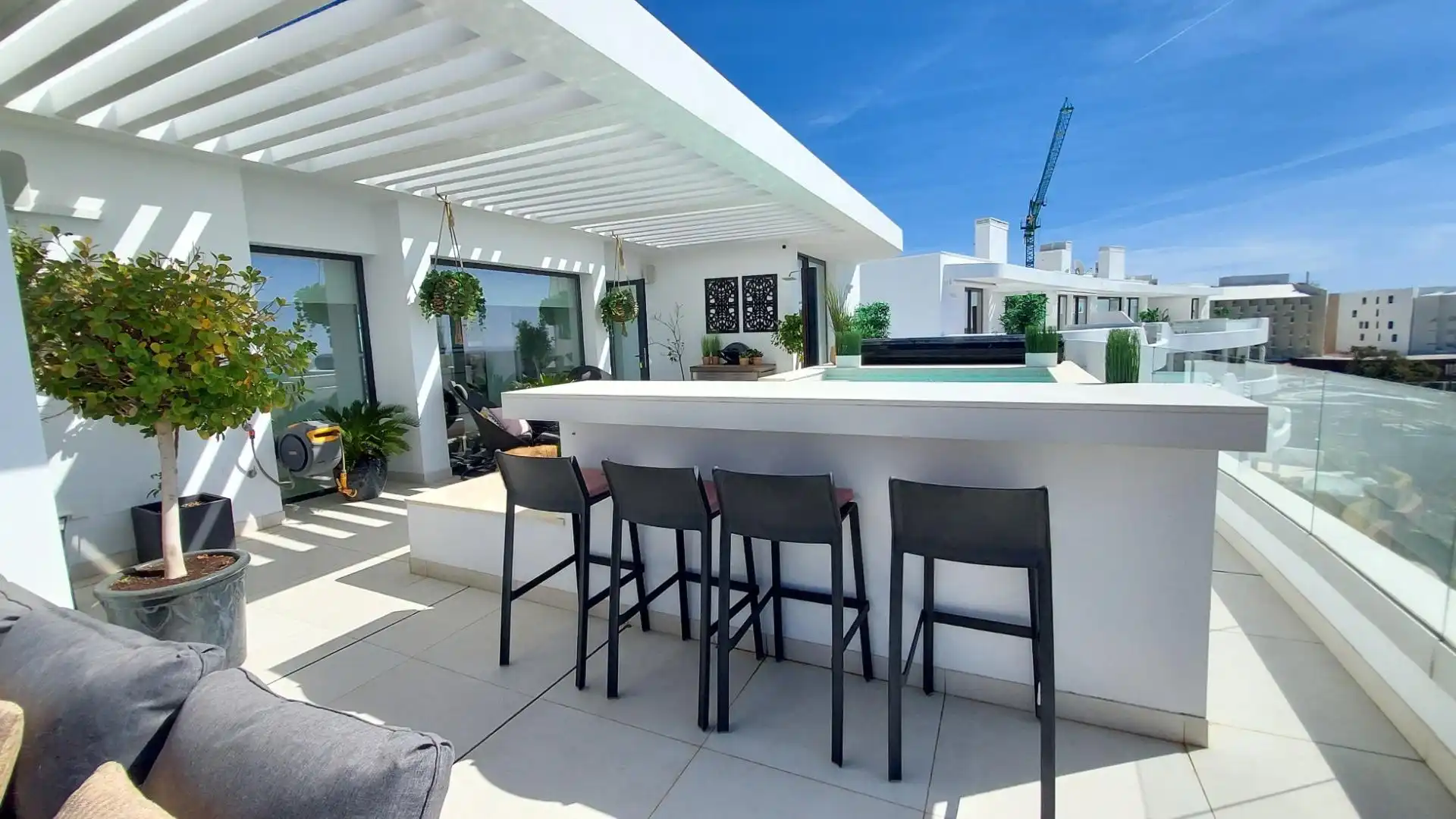 Penthouse mit Pool zum Verkauf in El Higuerón, imagen 4