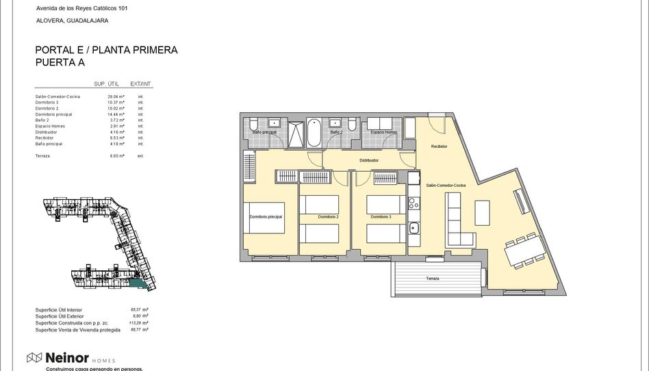 Foto 1 de Pis en venda a Avenida Camino las Fuentes, Alovera, Guadalajara