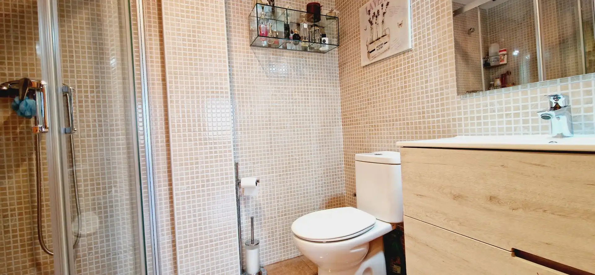 Bathroom of Flat for sale in Cunit  with Air Conditioner, Heating and Terrace
