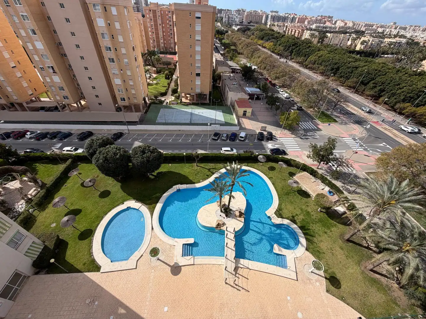 Swimming pool of Duplexes for sale in Alicante / Alacant