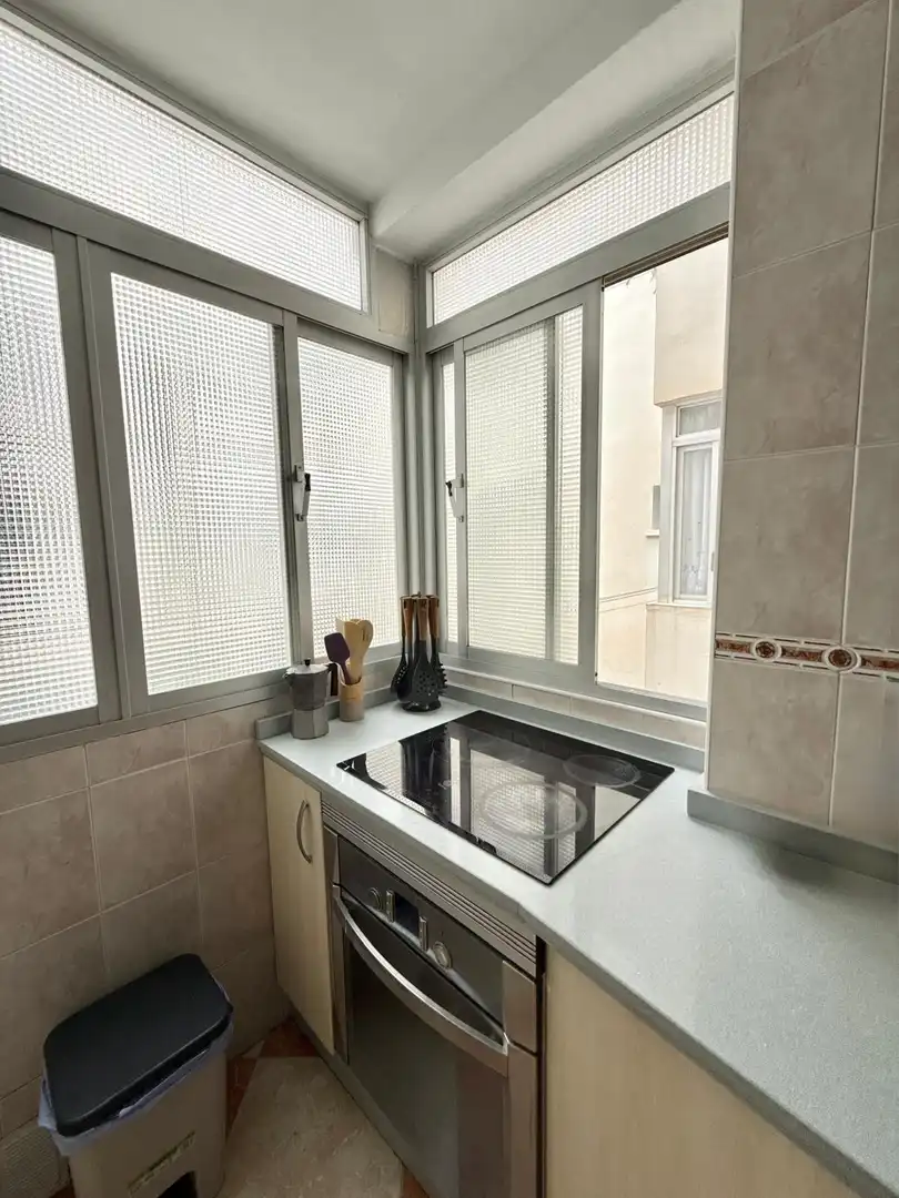 Kitchen of Flat for rent in Málaga  with Furnished