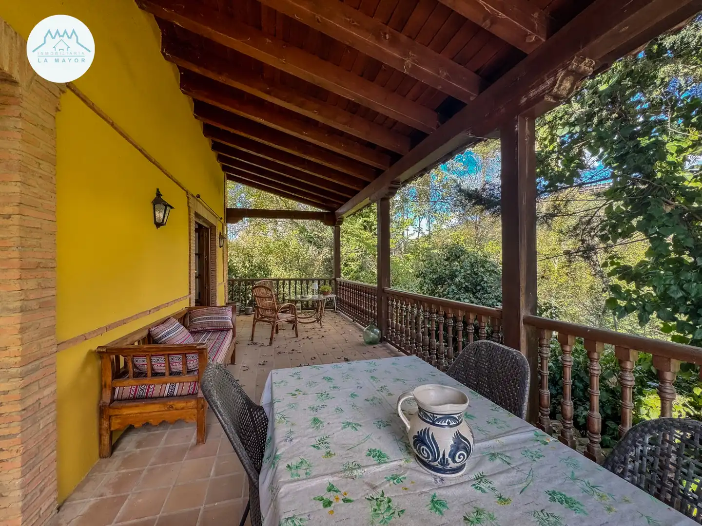 Terraza de Casa o chalet en venta en Piedrabuena con Calefacción, Jardín privado y Terraza