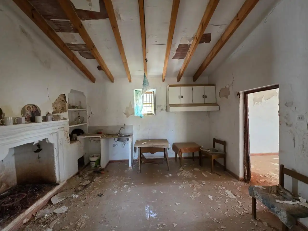Cuina de Finca rústica en venda en Bédar amb Jardí privat i Terrassa