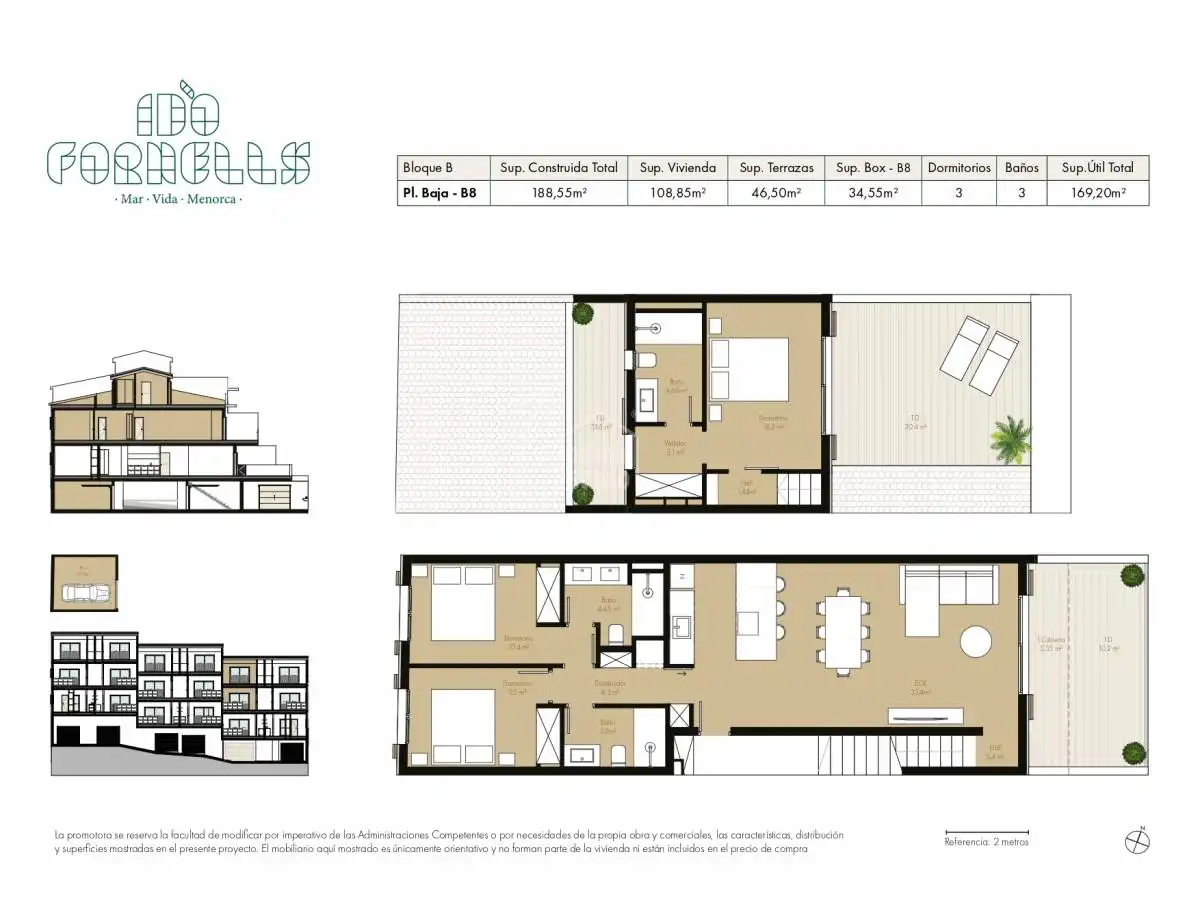 Apartament amb piscina en venda a Fornells, imagen 43