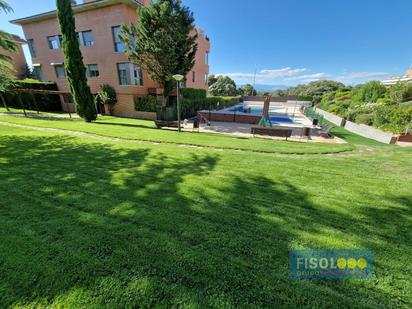 Garden of Flat for sale in  Madrid Capital  with Air Conditioner and Terrace