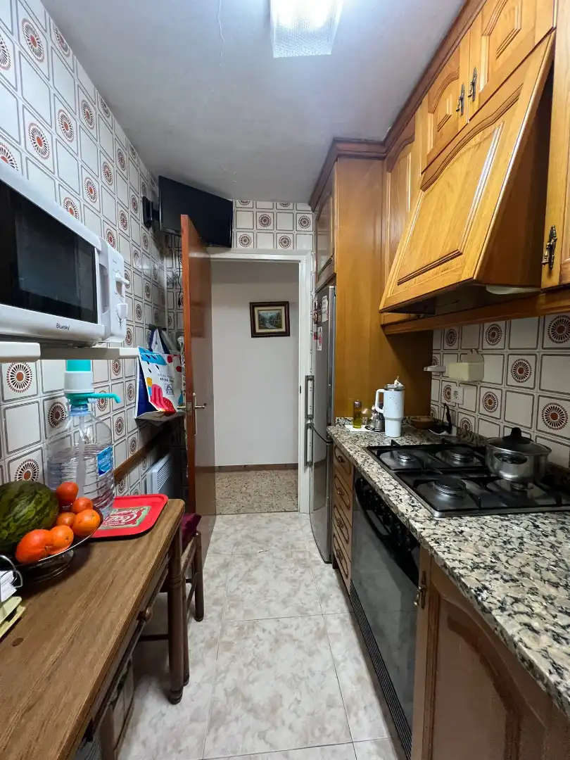 Kitchen of Flat for sale in Pineda de Mar  with Furnished