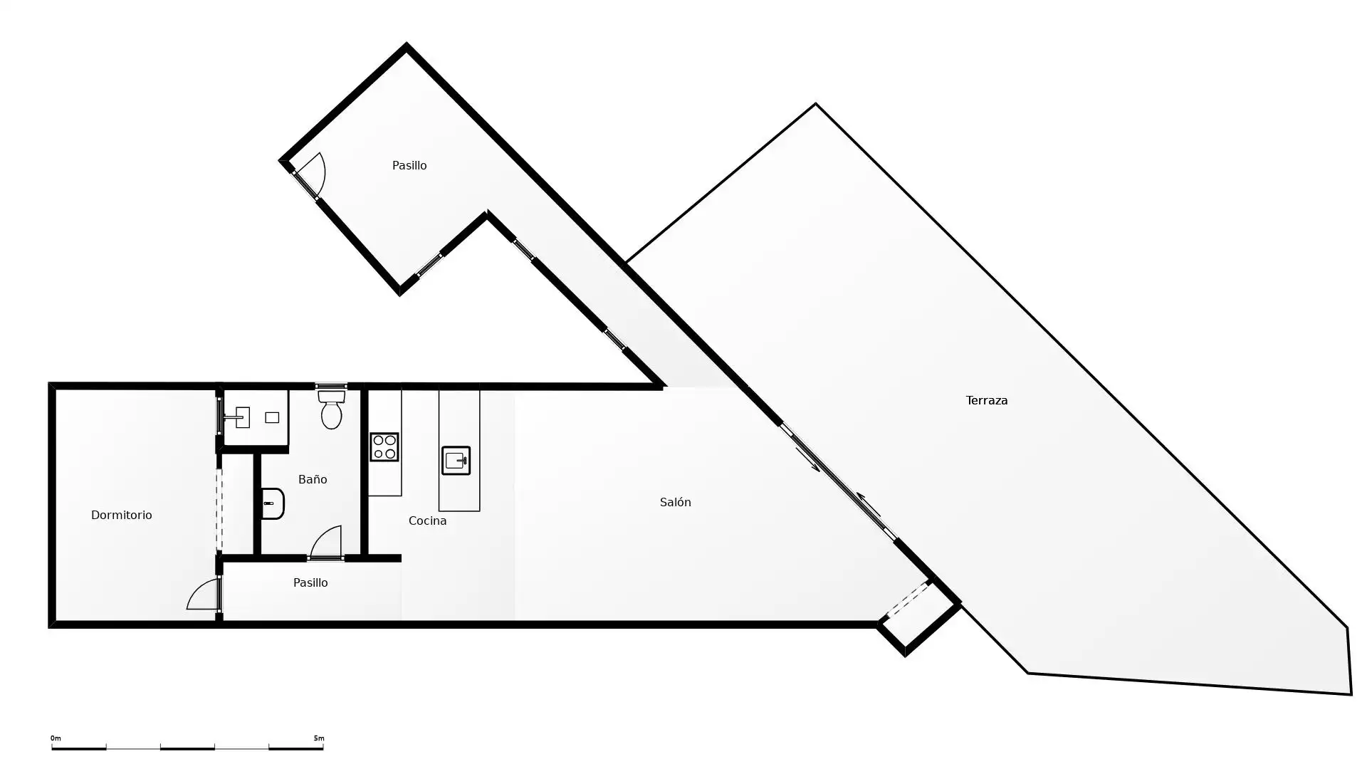 Ático en venta en Barcelona con Aire acondicionado, Calefacción y Terraza