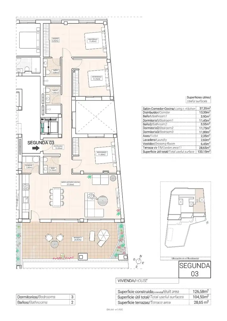 Apartment with terrace for sale in Hondón de las Nieves / El Fondó de les Neus, imagen 32