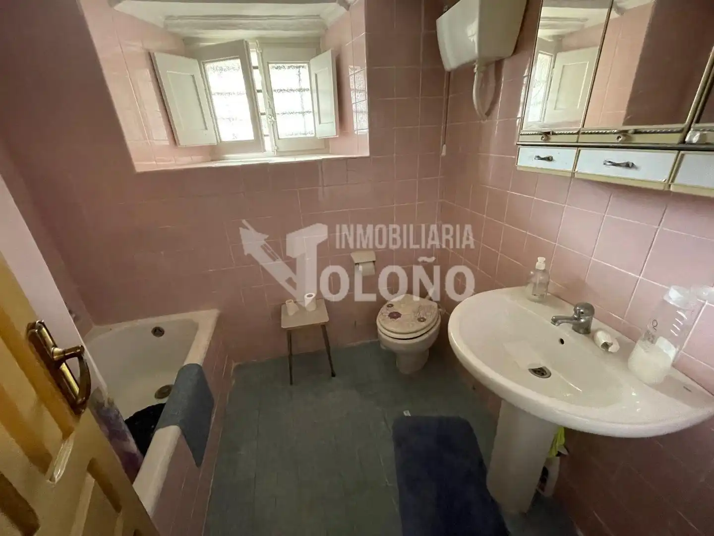 Baño de Casa o chalet en venta en Leiva con Calefacción, Jardín privado y Parquet