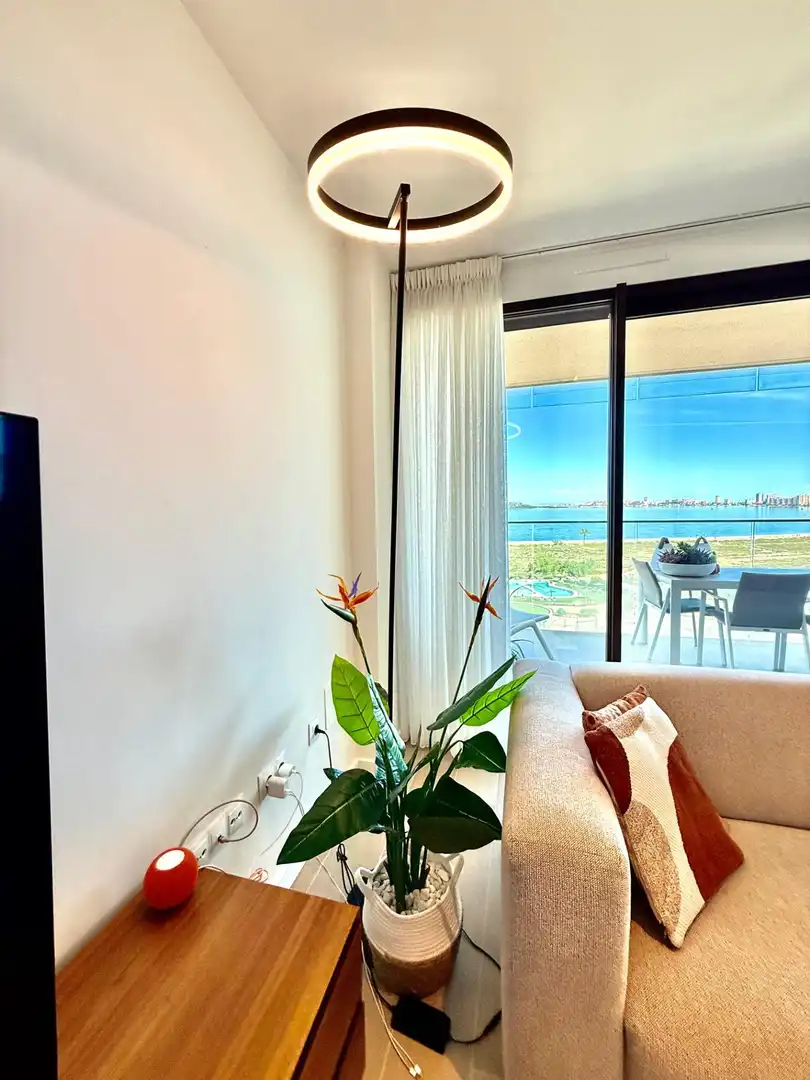 Balcony of Flat for sale in Cartagena  with Air Conditioner, Heating and Private garden