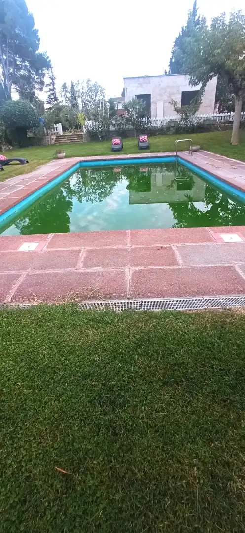 Piscina de Casa o chalet en venta en La Pobla de Claramunt con Aire acondicionado, Calefacción y Jardín privado