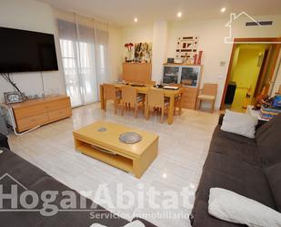 Living room of Flat for sale in Burriana / Borriana  with Air Conditioner and Terrace