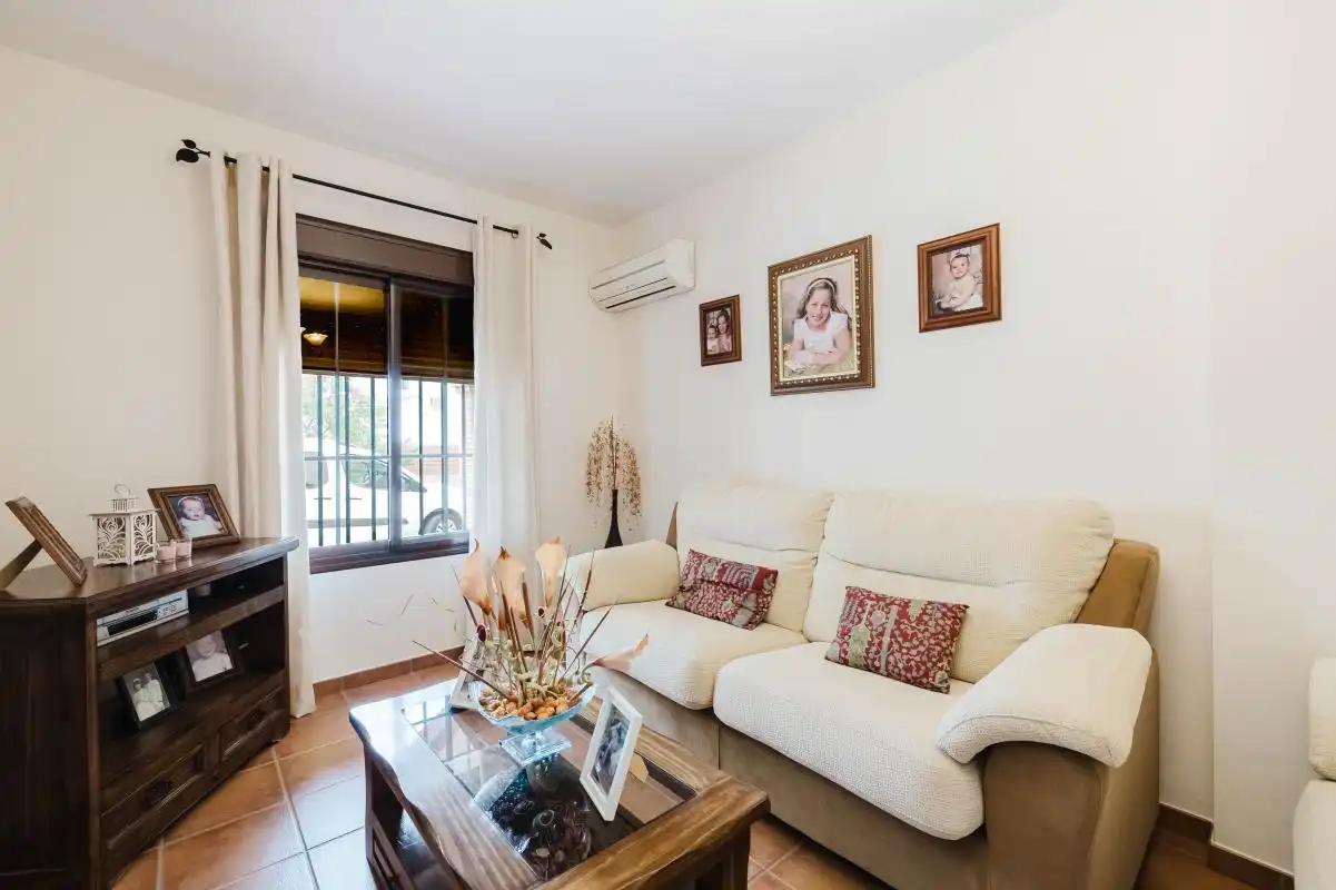 Living room of Detached homes for sale in Almogía  with Air Conditioner, Heating and Terrace