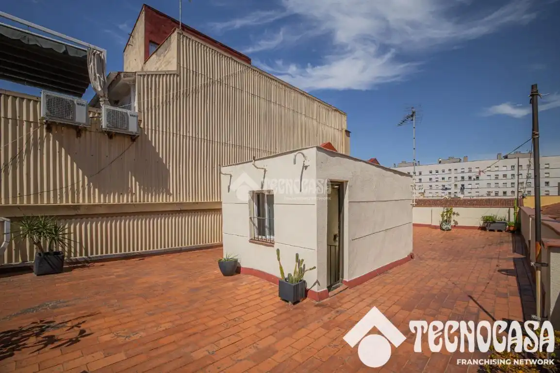 Terrasse von Wohnung zum Verkauf in Barcelona mit Klimaanlage und Heizung