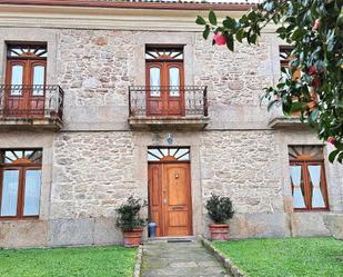 Vista exterior de Finca rústica en venda en Culleredo amb Calefacció, Jardí privat i Parquet