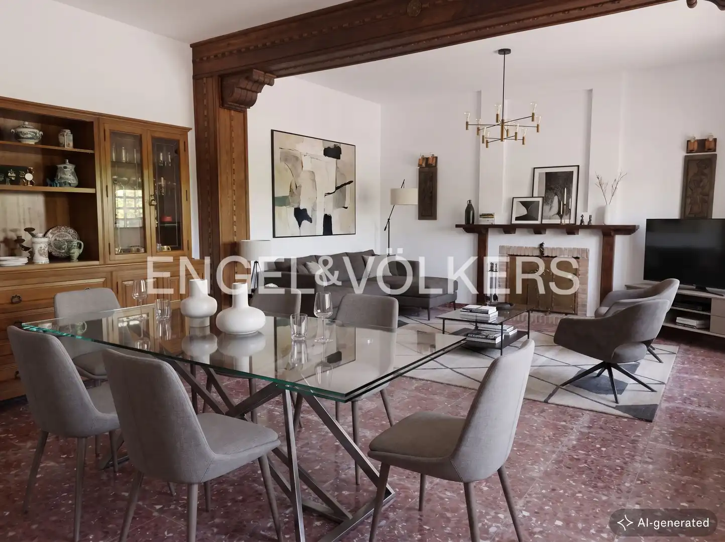 Comedor de Casa o chalet en venta en Dos Hermanas con Calefacción, Jardín privado y Terraza