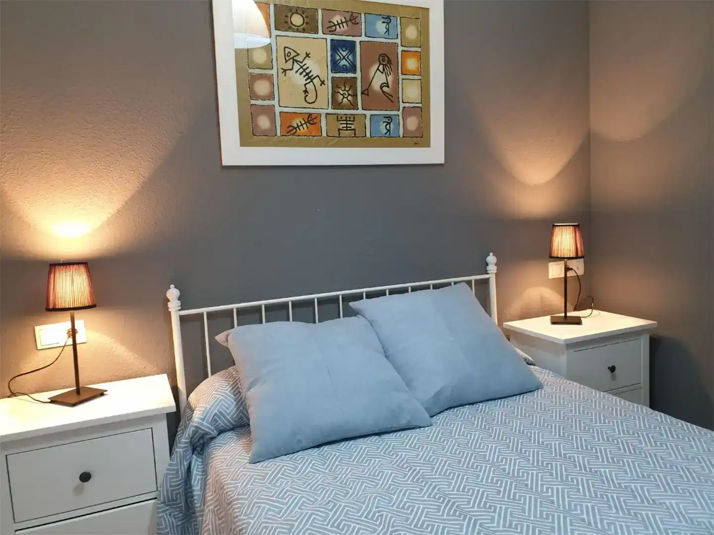 Bedroom of Flat for rent in Islantilla  with Air Conditioner, Private garden and Storage room
