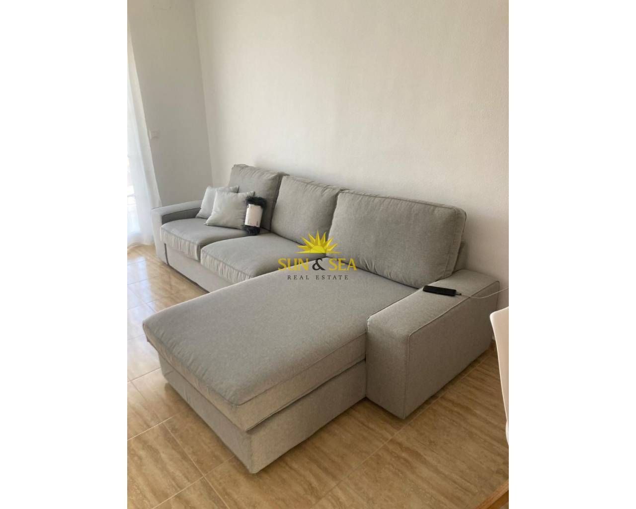 Living room of Apartment to rent in Pilar de la Horadada  with Air Conditioner, Heating and Furnished