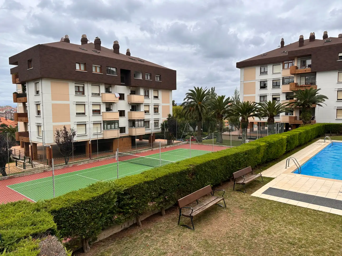 Parking of Flat for rent in Santander  with Heating, Parquet flooring and Terrace