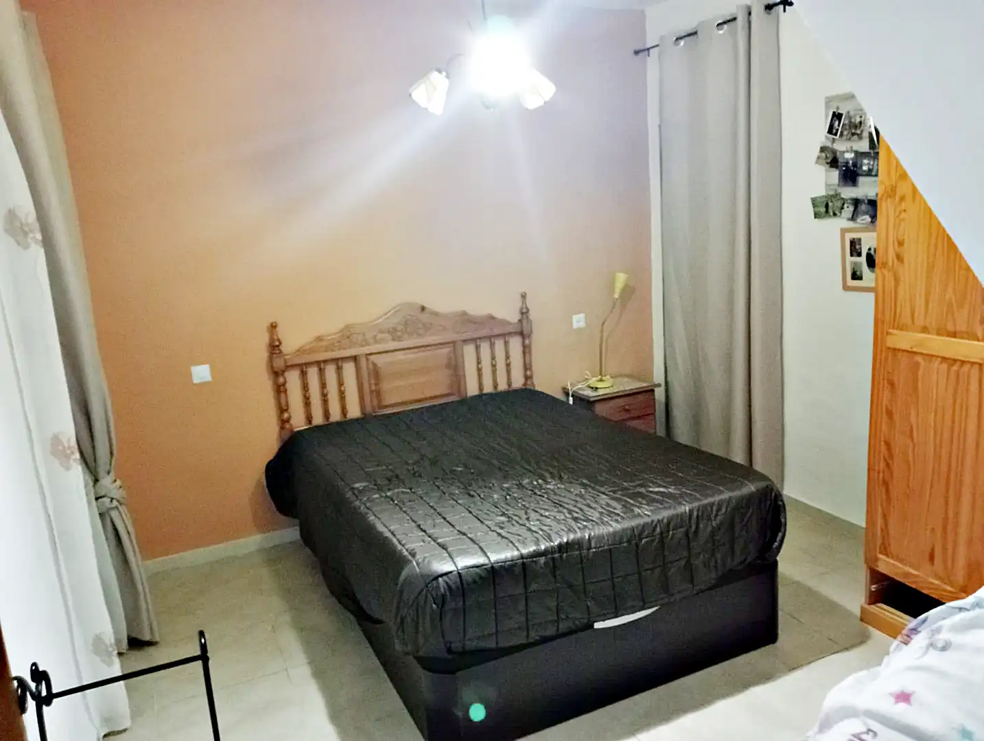 Schlafzimmer von Country house zum Verkauf in Carratraca mit Privatgarten, Terrasse und Möbliert