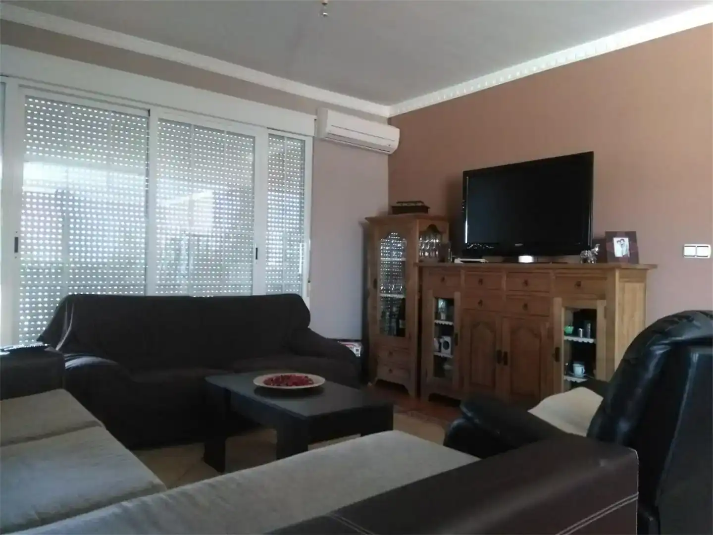 Sala de estar de Casa o chalet en venta en Casatejada con Aire acondicionado, Piscina y Balcón