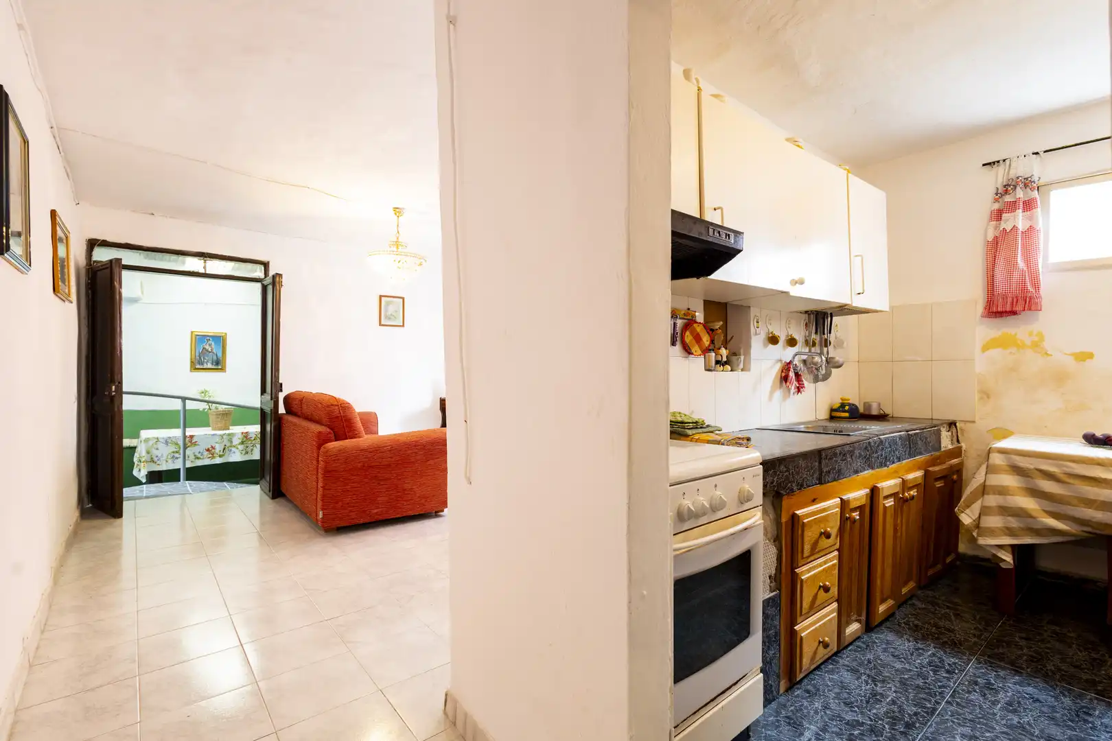 Cocina de Casa o chalet en venta en Icod de los Vinos con Jardín privado, Terraza y Trastero