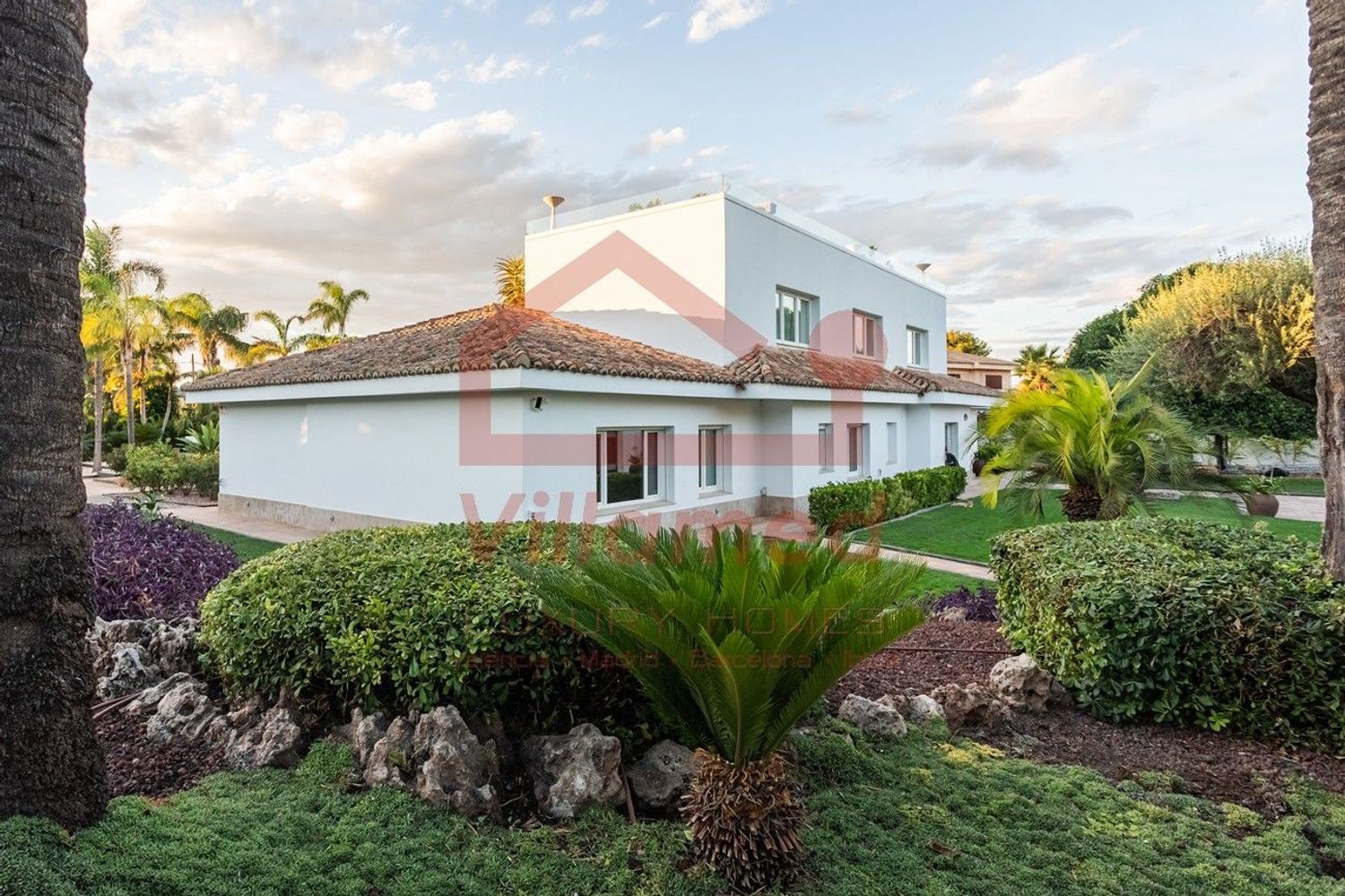 Außenansicht von Haus oder Chalet zum Verkauf in L'Eliana mit Klimaanlage, Privatgarten und Terrasse