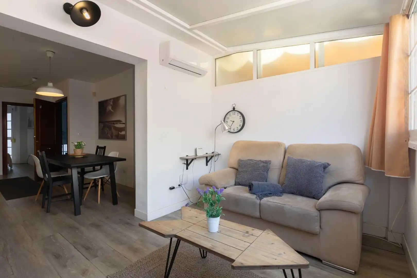 Wohnzimmer von Dachboden zum Verkauf in Fuengirola mit Möbliert