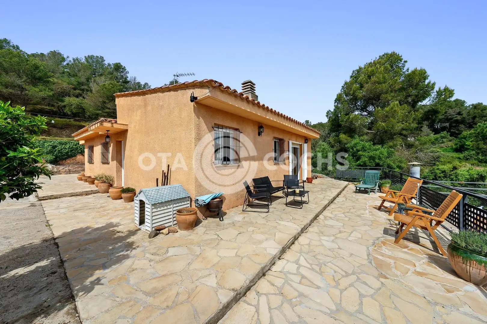 Vista exterior de Casa o chalet en venta en Riudecanyes con Calefacción, Jardín privado y Terraza