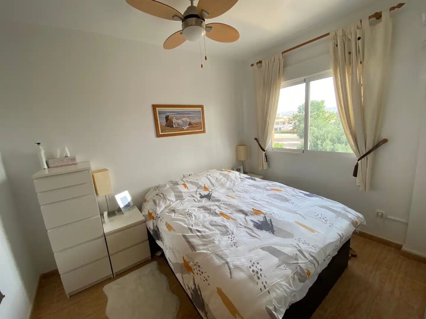 Dormitori de Apartament en venda en Castalla amb Aire condicionat, Jardí privat i Terrassa