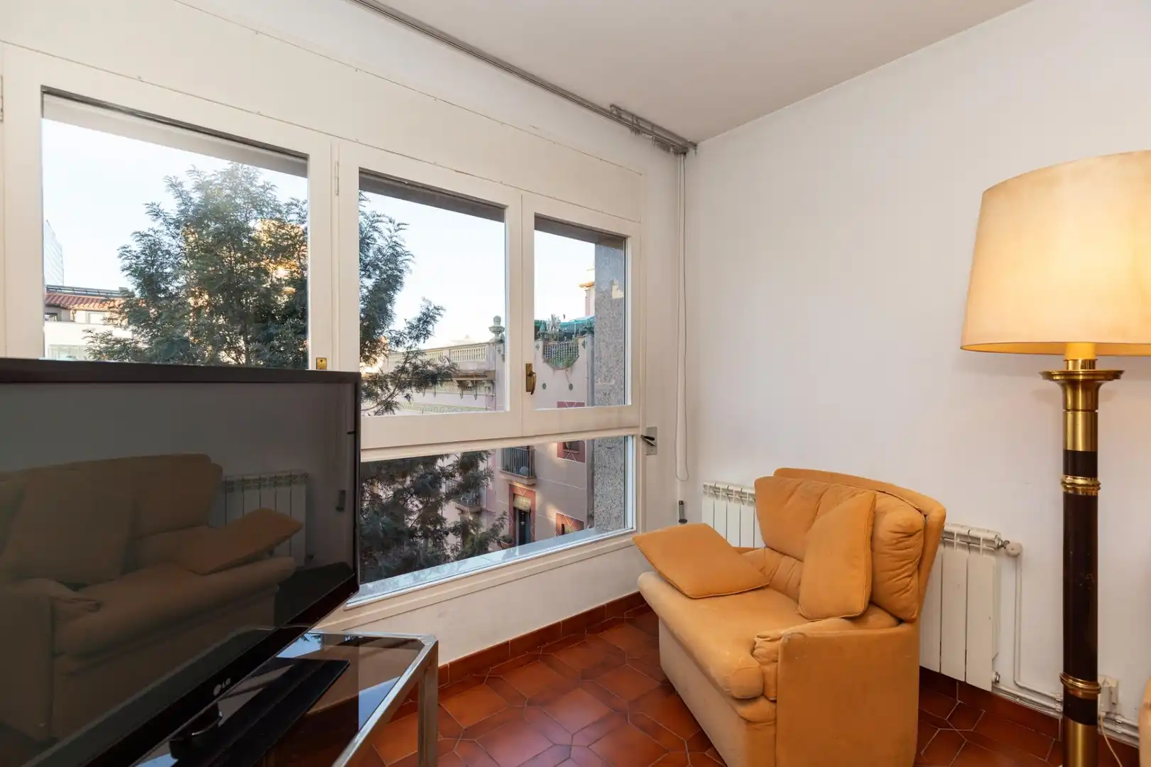Sala de estar de Piso en venta en Granollers con Aire acondicionado, Calefacción y Terraza