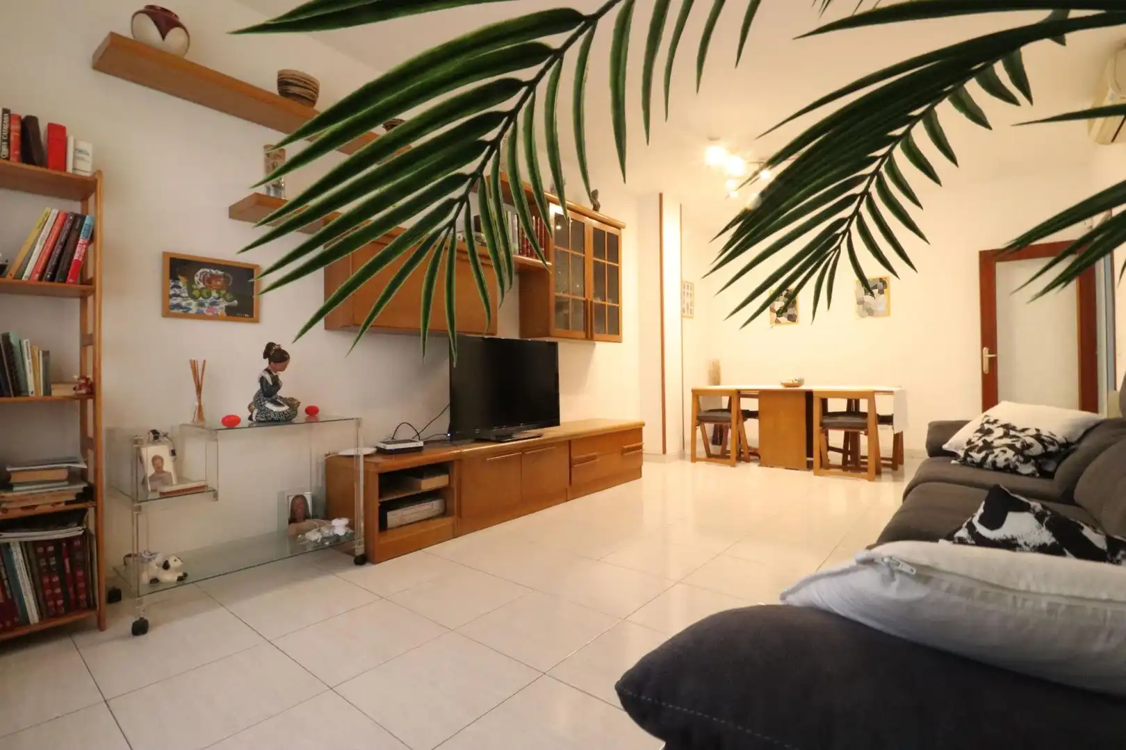 Living room of Ground floor for sale in Sabadell  with Air Conditioner, Heating and Terrace