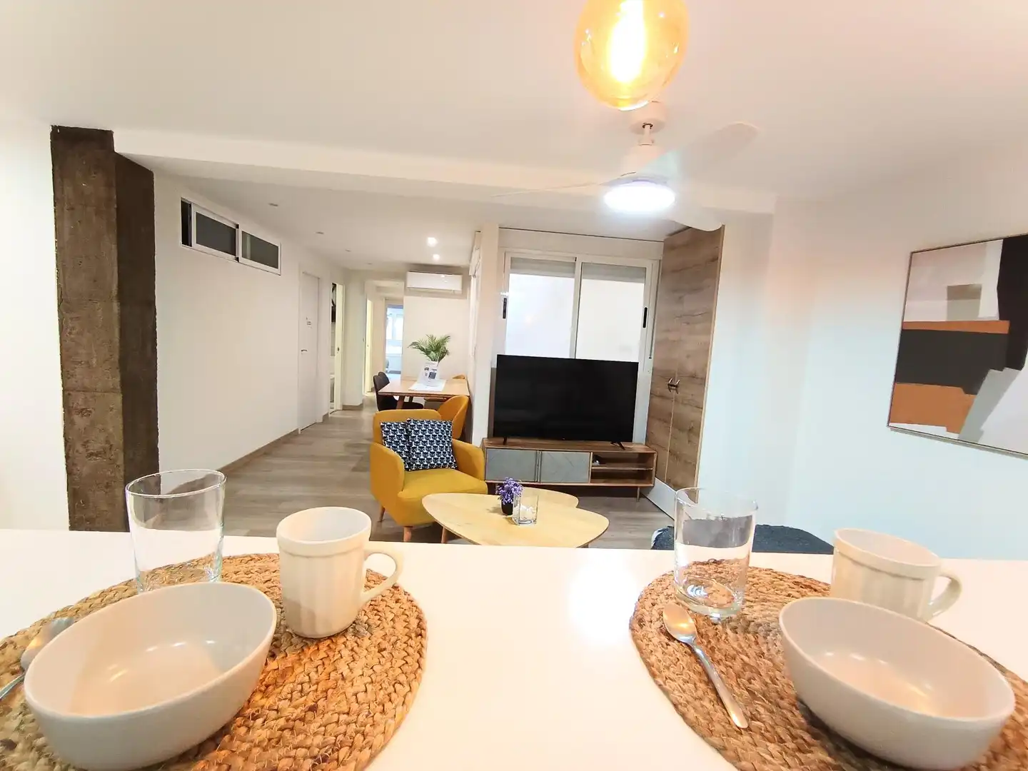 Sala de estar de Piso en venta en Murcia con Aire acondicionado, Calefacción y Amueblado