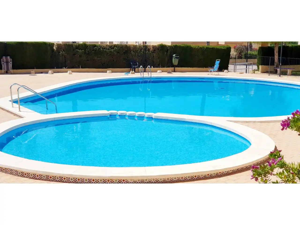 Swimming pool of Flat for sale in Santa Pola  with Air Conditioner, Heating and Terrace