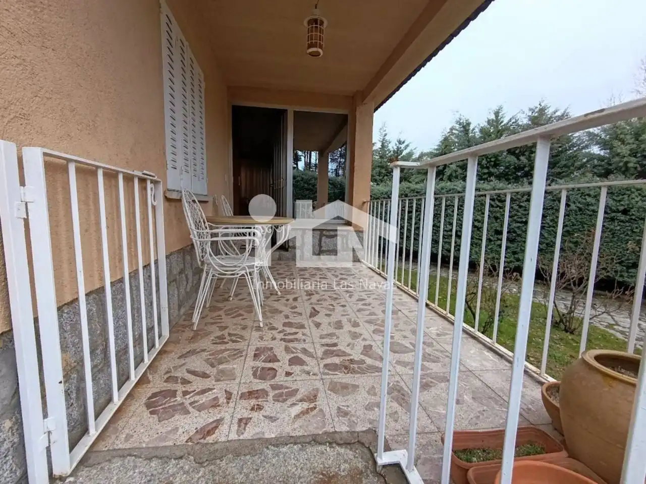 Terraza de Casa o chalet en venta en Peguerinos con Calefacción, Jardín privado y Terraza