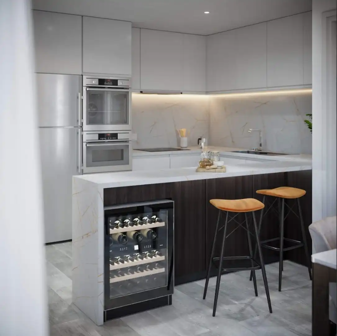 Cuina de Apartament en venda en Benalmádena amb Aire condicionat, Terrassa i Traster